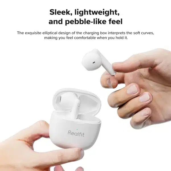 Realfit F1 Bluetooth Earphone Excellent HIFI Quality TWS Wireless Earbuds Wholesale for realme xiaomi - Image 5