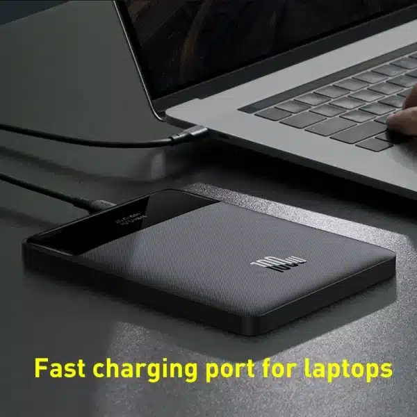 Baseus 100W 20000mAh Power Bank PD Fast Charging Powerbank Portable External Battery Charger For Macbook Laptop - Image 2