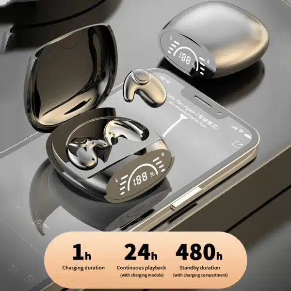 Xiaomi Sleep Invisible Earbuds Tiny Headphones Noise Cancelling Wireless Headsets Sports Stereo Bluetooth 5.3 Earphone - Image 5