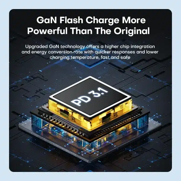 260W USB C GaN Charger QC3.0 PD3.1 140W USB Type C Fast Charger For Macbook Pro Tablet iPhone 14 Samsung Xiaomi Wireless charge - Image 3