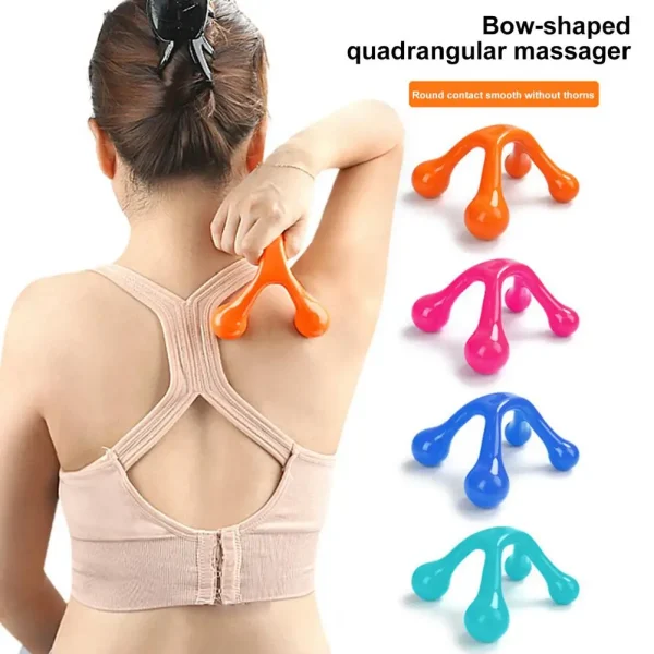 Easy to Hold Massager Handheld Massager Tissue Massager for Sore Muscles Recovery Handheld Pressure Point for Physical for Neck - Image 3