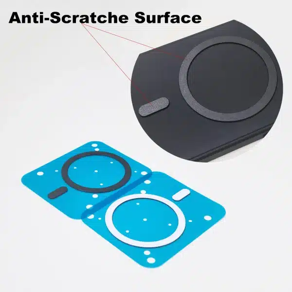 3/2/1 Real Magnetic Ring Sticker For Magsafe Wireless Charger For iphone/Samsung/XiaoMi Universal Magnet Car Phone Holder Sheet - Image 2