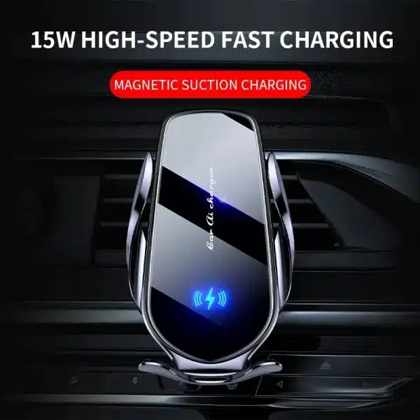 Car Wireless Charger Air Vent Car Phone Holder Mount 15W Fast Charging Station Car Bracket For iPhone 15 14 13 12 Samsung Xiaomi - Image 4