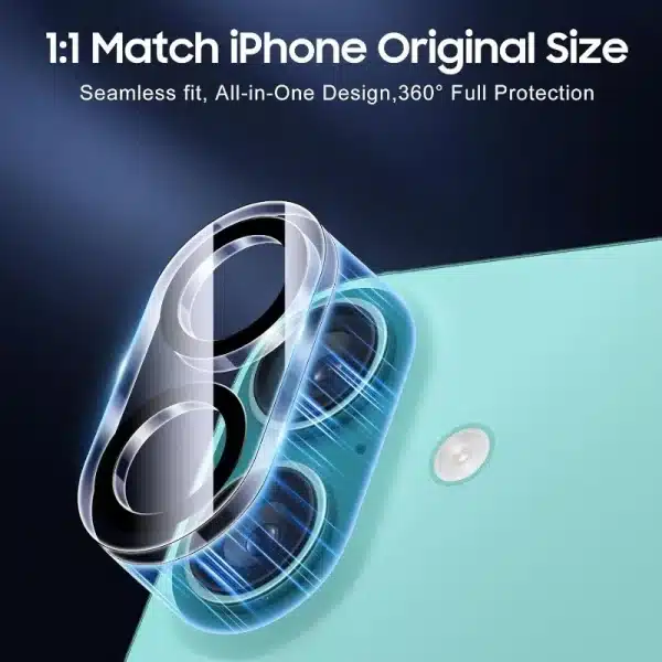 3PCS HD Back Camera Tempered Glass for iPhone 16Pro Max 16Plus 16Pro 16 Rear Len Screen Protectors Anti-scratch Glass Film - Image 4