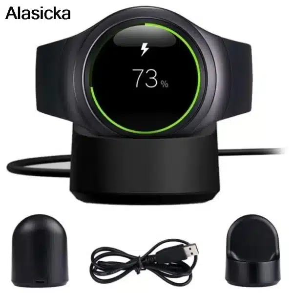 Wireless Fast Charger Dock for Samsung Gear S3/S2 Frontier Watch Charge for Samsung Galaxy Watch S2/S3 46mm/42mm - Image 3