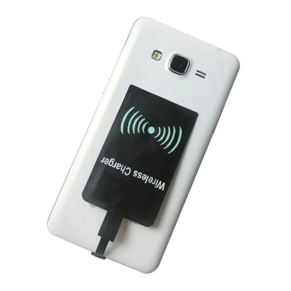 Lightweight Qi Wireless Charging Receiver For Samsung Huawei Xiaomi Universal Micro USB Type C Fast Wireless Charger Adapter - Image 4