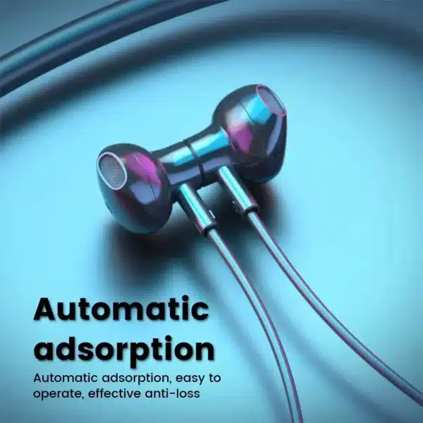 Bluetooth 5.2 Earphones Neckband Headphones TWS Wireless Headsets HiFi Stereo LED Digital Display Dual Mode Waterproof Earbuds - Image 4