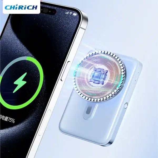 10000mAh Wireless Power Bank With Foldable Stand PD20W Charger External Battery Magnetic Powerbank For Apple Watch iWatch iPhone - Image 6