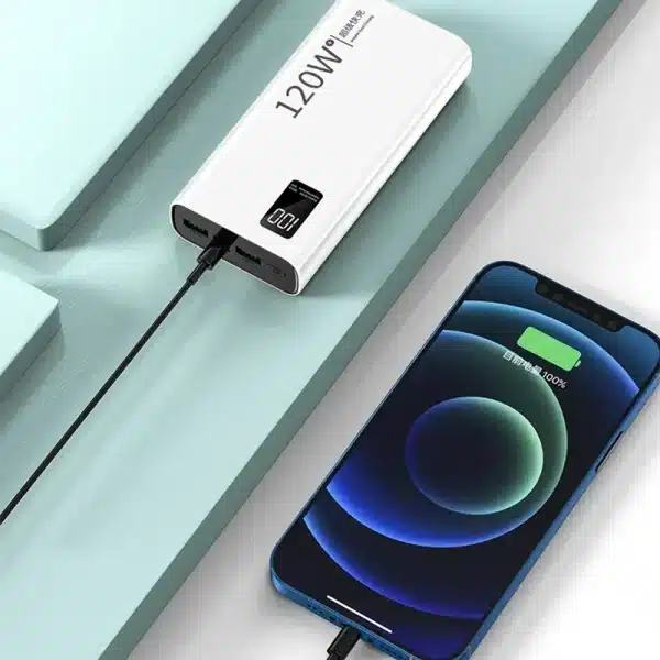 120W High Capacity Power Bank 50000mAh Fast Charging Powerbank Portable Battery Charger For Xiaomi iPhone Samsung 2025 - Image 4