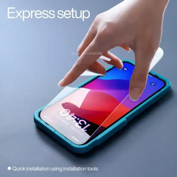 Screen Protector for iPhone 15 Pro Max 15 15 Plus Tempered Glass 14 11 12 13 Mini X XS XR Non-full Cover Front Film - Image 4