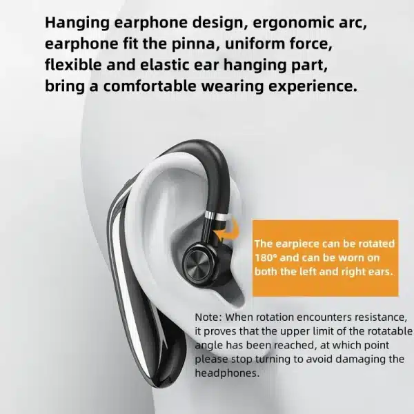 M80 Wireless Bluetooth Headset Dual Connection Bluetooth 5.3 Earphones Hands-free Earbuds Headset with HD Call Noise Reduction - Image 6