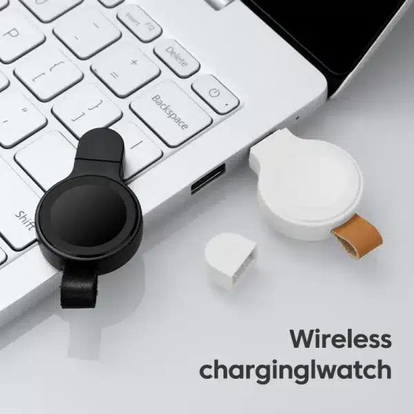 Mini Portable Magnetic Wireless Charger For Apple Watch 8 7 6 5 4 SE 3 USB C Charging For iWatch 44mm/40mm Type-C Watch Chargers - Image 2