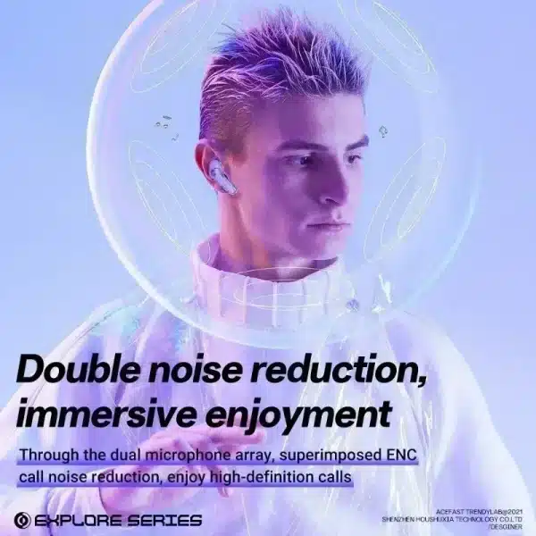 NEW T8 TWS Wireless Earphone Bluetooth 5.3 Headphones Sport Gaming Headsets Noise Reduction Earbuds Bass Touch Control for phone - Image 6
