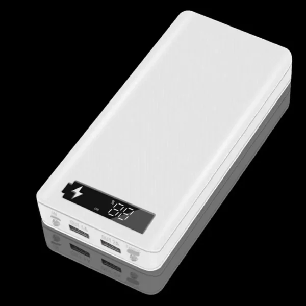 Portable Micro USB Type-C 18650 Battery Enclosure LCD DIY Mobile Power Bank Case Power Bank Portable Charger Box Digital Display - Image 2