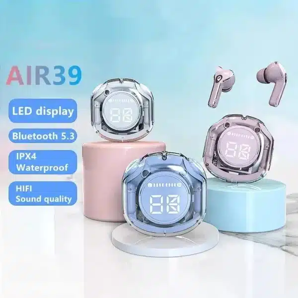 NEW T8 TWS Wireless Earphone Bluetooth 5.3 Headphones Sport Gaming Headsets Noise Reduction Earbuds Bass Touch Control for phone - Image 2