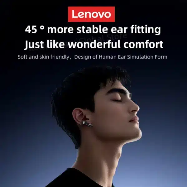 Lenovo XT52 Earphones Wireless Bluetooth V5.4 HD Call HIFI Stereo Sound Sports Earbuds Long Endurance Noise Reduction Headphones - Image 3