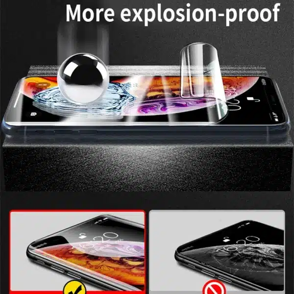 Hydrogel Film For iPhone 13 12 Mini X Xs Xr 11 12 13 14 Pro Max 7 8 6 6S Plus SE 2020 Screen Protector Not Glass - Image 2