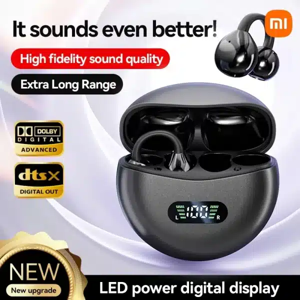 XIAOMI MIJIA Wireless earbuds M79 Ear Clip Headset ENC Bluetooth5.4 Headphone Noise Cancelling Earphone With Mic For Android iOS - Image 3