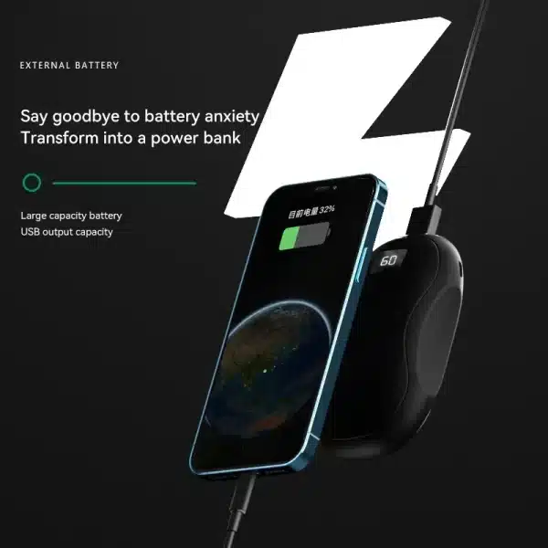 Hand Warmer For Xiaomi 50000mAh Large Capacity Power Bank Portable Rechargeable Hand Warmer Safe Durable Winter Warming Supplies - Image 4