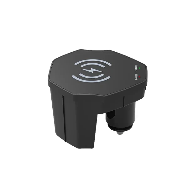 Wireless Charger for Audi A6 A7 S6 S7 C8 2019-2023 Cigarette Lighter Car Charger 15W Car Mobile Phone QI Fast Charging - Image 2
