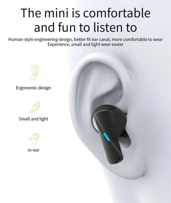 Xiaomi Mijia Mate 50 Wireless Bluetooth Headset TWS Sports Earbuds Noise Cancelling Touch Control Hi-Fi Stereo Gaming Earphones - Image 6