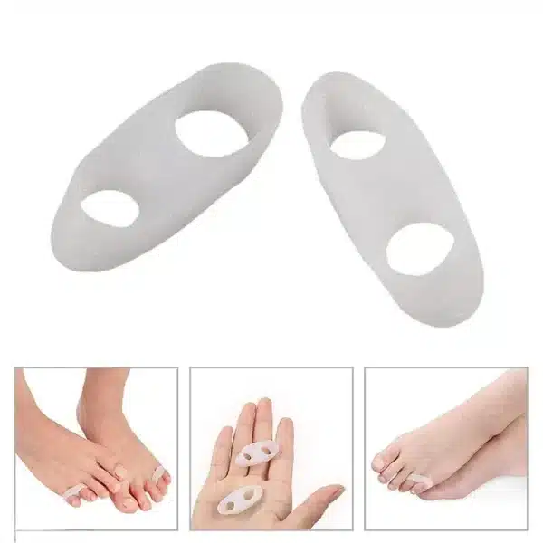 Uñas Pad on The Toe Little Thumb Silicone for Daily Use Toe Bunion Corrector Gel Guard Straightener Finger Toe Separator Foot - Image 4