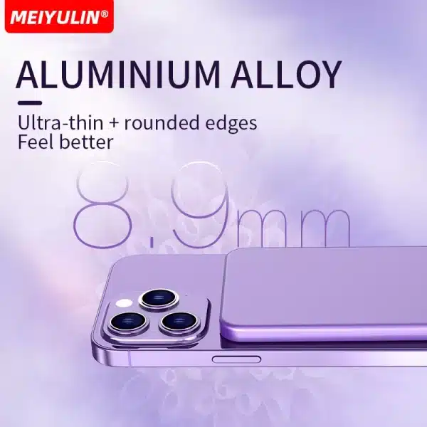 Portable Magnetic 10000mAh Power Bank Wireless Fast Charging 22.5W External Battery 5000mAh Slim Metal Powerbank For iPhone - Image 3