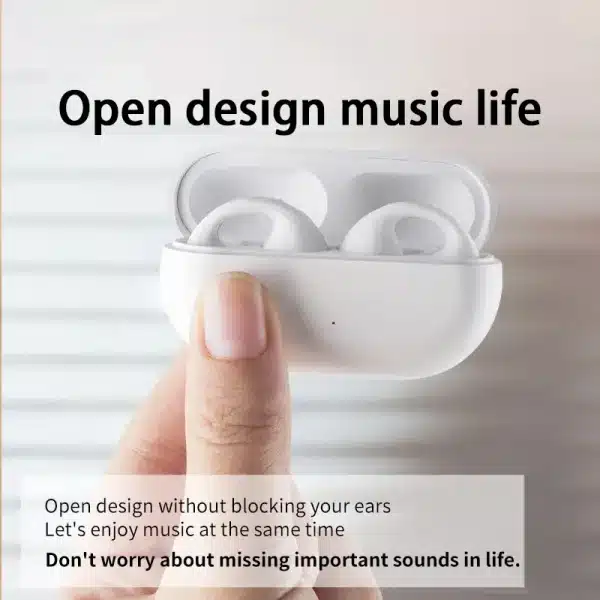 Xiaomi Ear-Clip Bluetooth-compatible Headphones Bone Conduction Earphone Wireless Earbuds 3D Surround Stereo Bass Sports Headset - Image 3