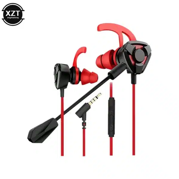 Headset Gamer Headphones Wired Earphone Gaming Earbuds With Mic For Pubg PS4 CSGO Casque Phone Tablet Laptop Universal Game Tool - Image 4