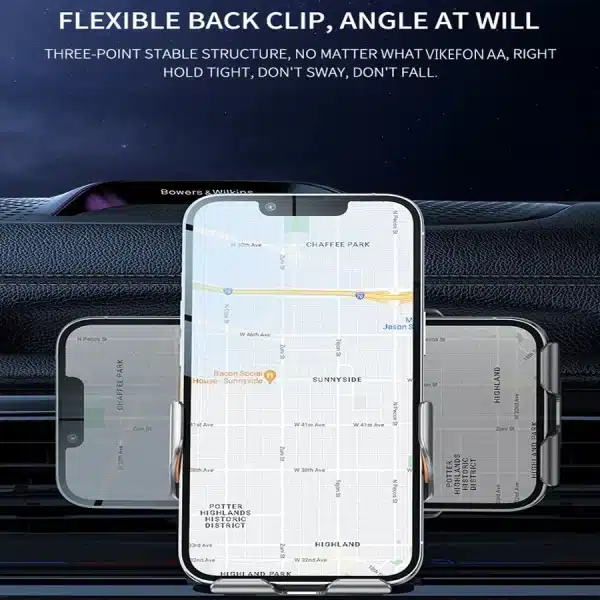 Car Wireless Charger Magnetic Auto Car Mount Phone Holder For iPhone 14 13 12 Samsung Infrared Induction 15W Fast Charging - Image 6