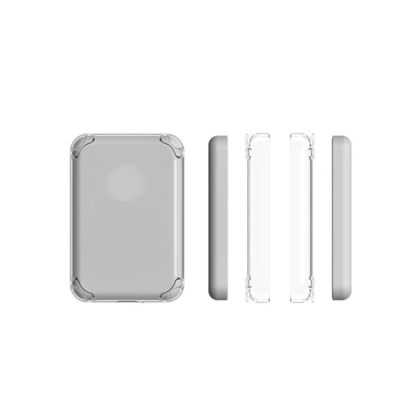 Soft TPU Transparent Cover for Apple IPhone Megsafe Magnetic for Megsafe Wireless Charger Battery Pack Clear Protective Case - Image 3