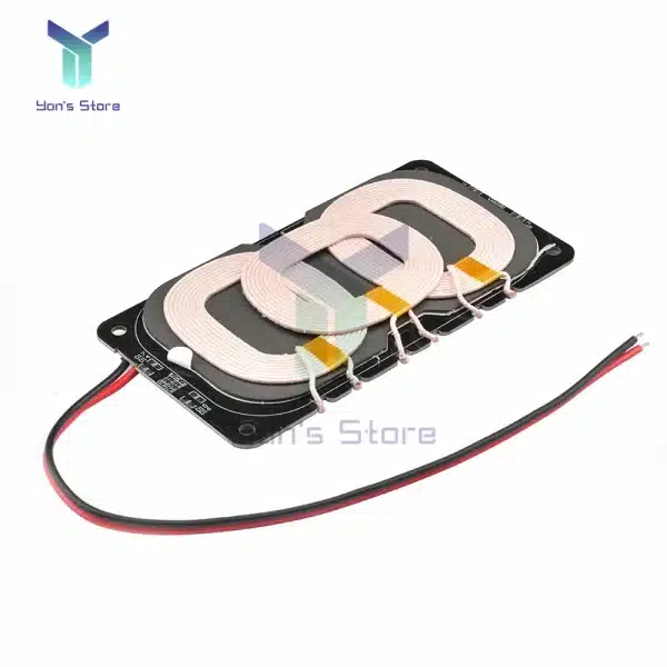 20W Type-C for Qi Wireless Charger Transmitter Module Circuit Board with 3 Coil 12V 24V For DIY Car Outdoor Power Supply - Image 3