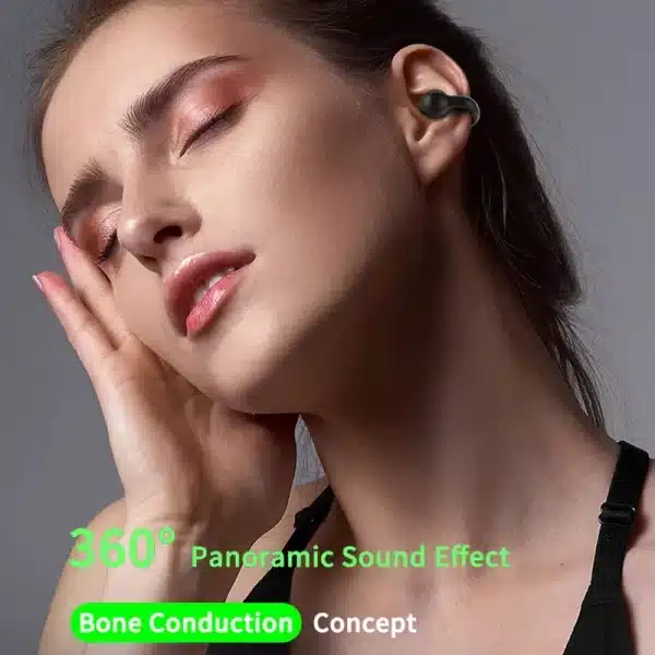 TWS Bluetooth 5.3 Ear Clip on Headphones Wireless Earphones Earclip HiFi Stereo Noise Reduction Headset Low Latency Earbuds - Image 6