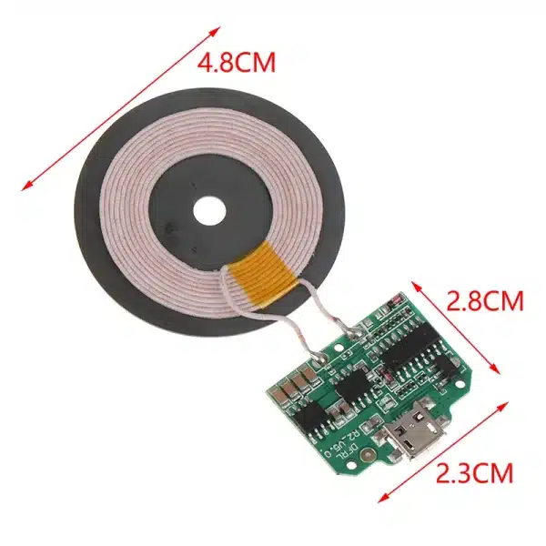 Standard Qi Wireless Charging Transmitter Charger Module For Micro USB Mobile Phone Charger Board 10/15W Diy Electronic - Image 6