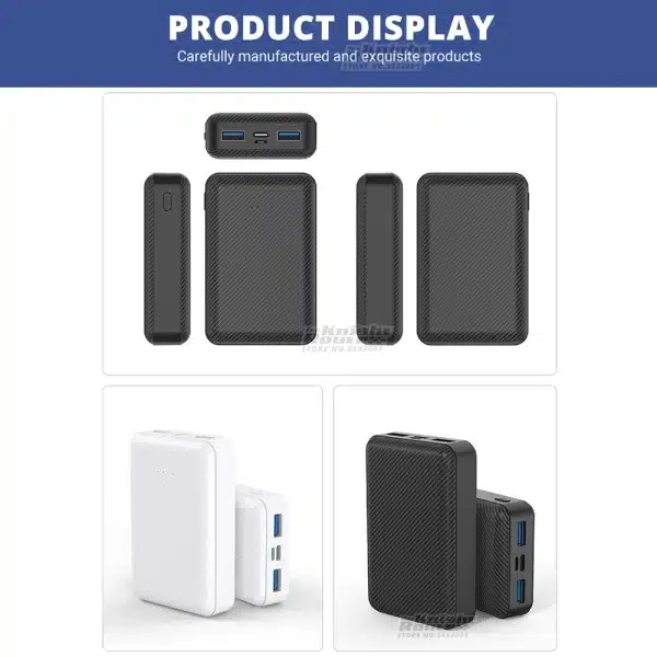 Power Bank 5V/20000mAh/3A Portable Charging Power Supply Mobile Phone External Battery,For heated vest,heated Thermal underwear - Image 5