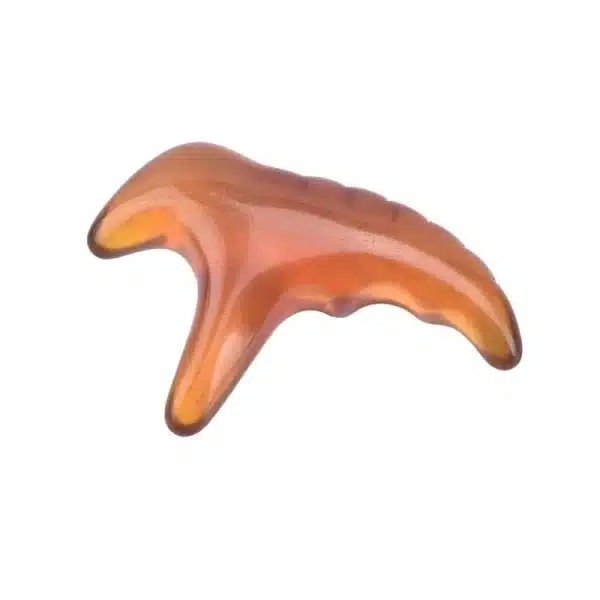 1PC Trigonometric Beeswax resin Massage Cone Needle Reflexology Massage Tool Body Massage Foot Point Stick Tools Gua Sha Board - Image 5