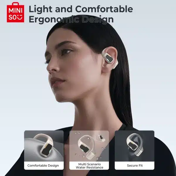 [AI Translator] MINISO M98 Wireless Headphones OWS Sports Bluetooth Earphones Gaming Headset ASMR APP Translation Earbuds IPX5 - Image 4