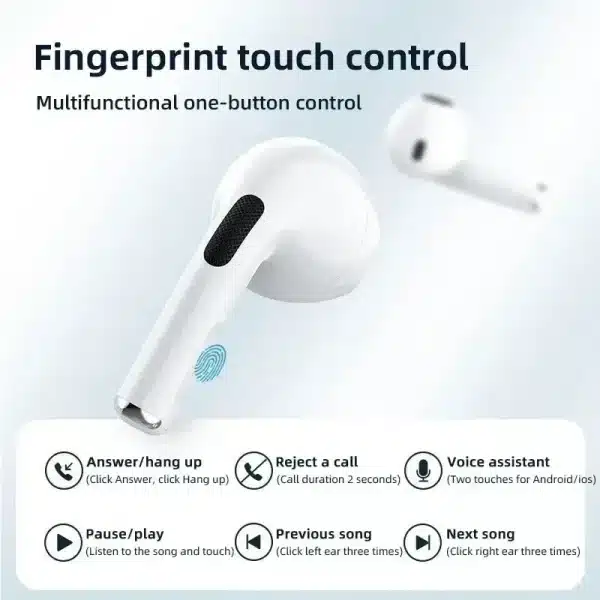 XIAOMI Air Pro 6 TWS Wireless Bluetooth Earphones Touch Control Earbuds With Microphone Hifi Sound Sport Earbuds Music Headset - Image 2