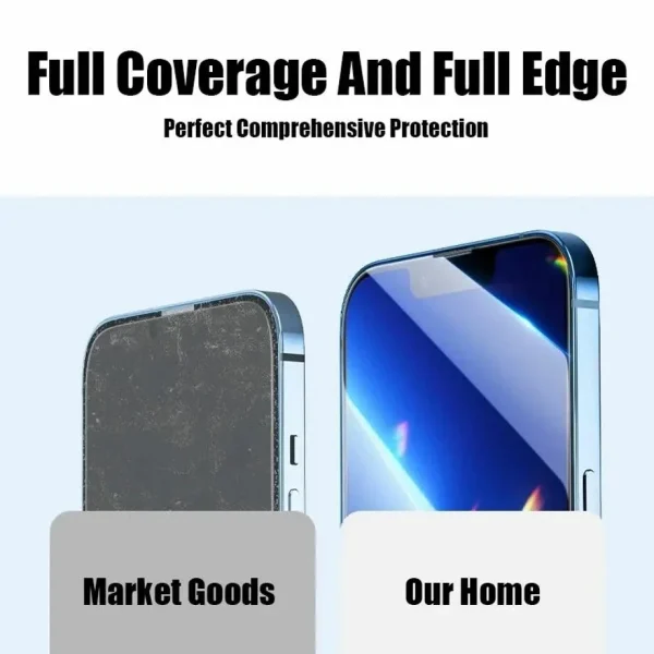 2Pcs 99999D Full Tempered Glass For iPhone 16 Pro Max Screen Protector For iPhone 14 15 Plus 11 12 13 Pro X XR XS Max Glass Film - Image 5