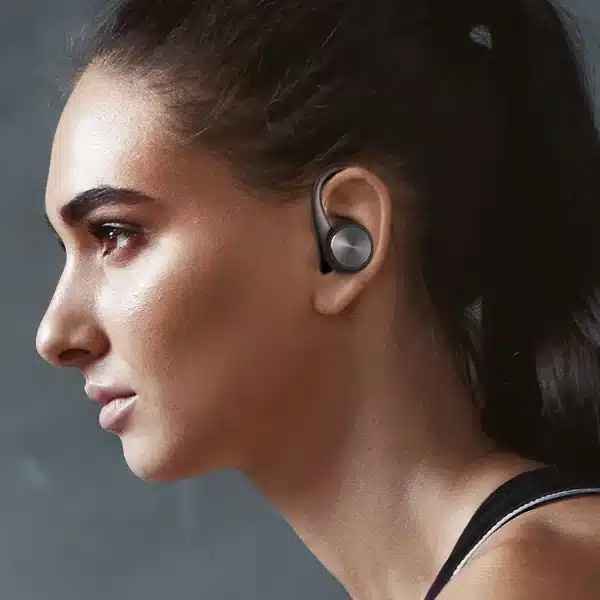 Wireless Bluetooth 5.0 Sports Headphone IPX5 Earbuds w/500mAh Charging Case Ear Hooks Earphones 3D HiFi In-Ear Wireless Headset - Image 4