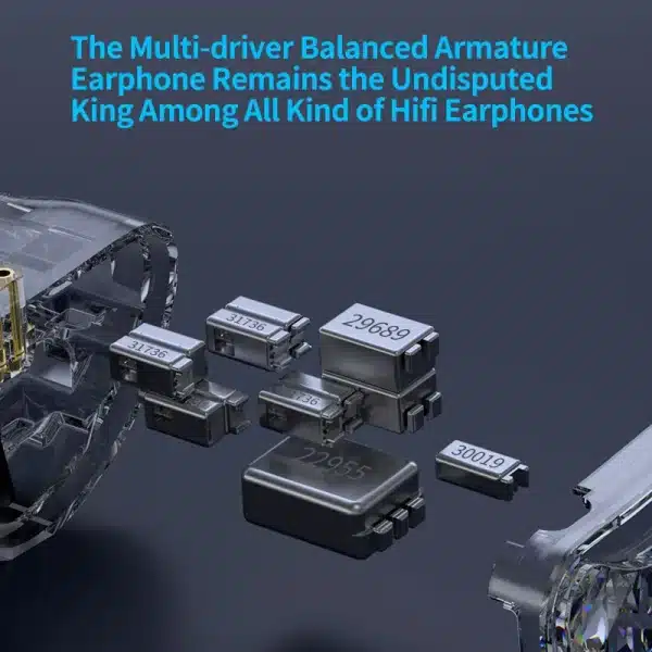 KZ AS24 PRO 24 BA Units HIFI Earphones Upgraded Balanced Armature Drive Tunable in Ear Wired Gaming Earbuds - Image 4