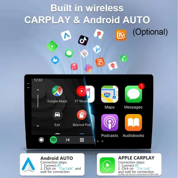 Android Auto For Kia Niro DE 2016 - 2019 Car Radio Multimedia Video Player Navigation GPS Wireless Carplay 5G WIFI No 2din DVD - Image 4