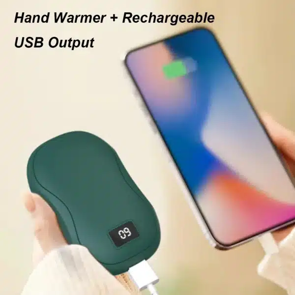 Hand Warmer For Xiaomi 50000mAh Large Capacity Power Bank Portable Rechargeable Hand Warmer Safe Durable Winter Warming Supplies - Image 2