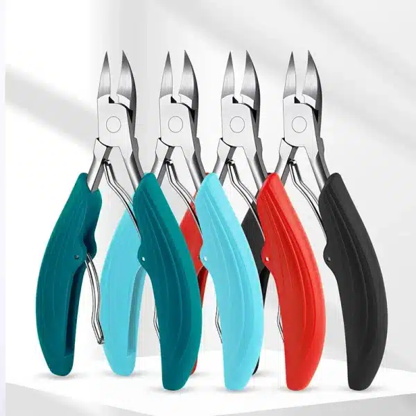 Toe Nail Clippers Cutter Ingrown Toenail Tool Professional Thick Nails Dead Skin Dirt Remover Sharp Curved Blade Foot Care Tools - Image 6