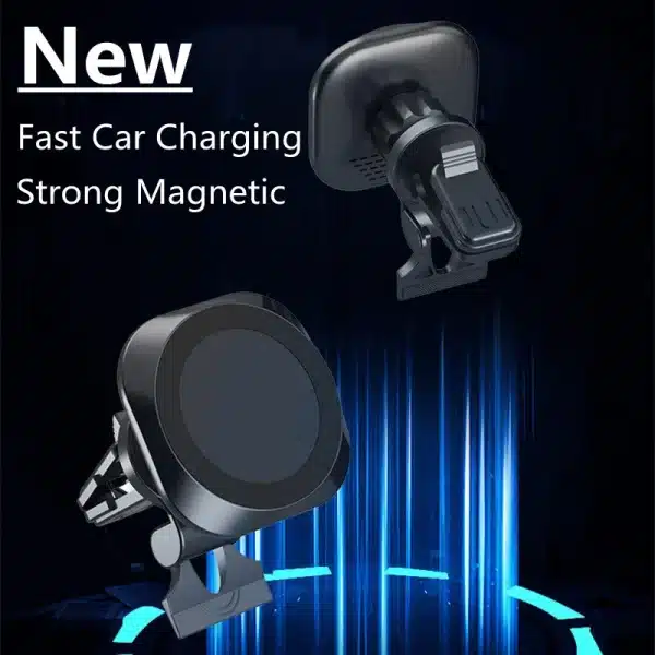 30W Magnetic Car Wireless Charger Mount Fast Charging Air Vent Magnet Car Phone Holder Stand for iPhone 15 14 13 Pro Max Mini - Image 2