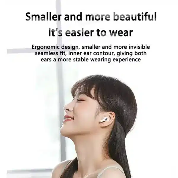 Pro4 TWS Bluetooth Earphones 9D Stereo Wireless Headphones InEar HiFi Earbuds HandsFree Headset With Microphone For Xiaomi - Image 6