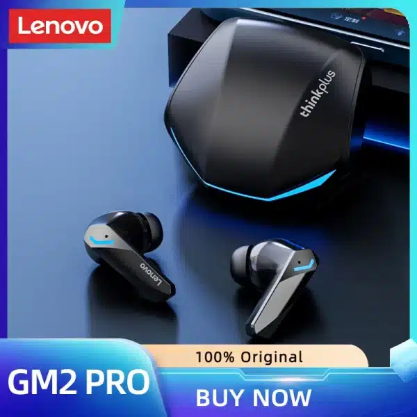 Original Lenovo GM2 Pro 5.3 Earphone Bluetooth Wireless Earbuds Low Latency Headphones HD Call Dual Mode Gaming Headset With Mic - Image 5