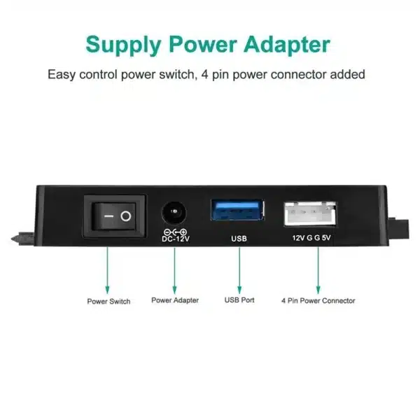 USB 3.0 to SATA IDE Hard Disk Adapter Converter Cable for 3.5 2.5 inch HDD/SSD CD DVD ROM CD-RW 3 in 1 IDE SATA Adapter - Image 2