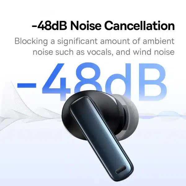 Baseus Bowie M2s Wireless Earphone -48dB Active Noise Cancellation Bluetooth 5.3 Headphone 38ms Low latency Spatial Audio Earbud - Image 2