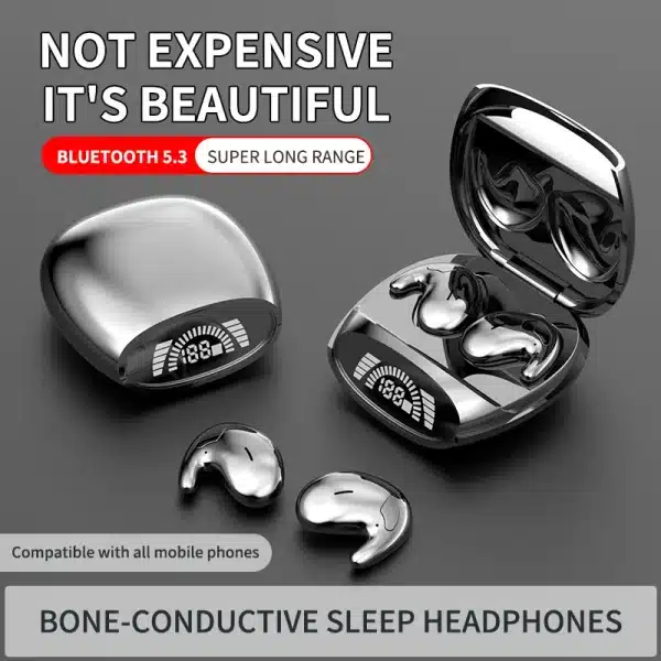 Invisible Sleep Wireless Earphone TWS Bluetooth 5.3 Headphones Hidden Earbuds IPX5 Waterproof Noise Reduction Sports Headset - Image 5